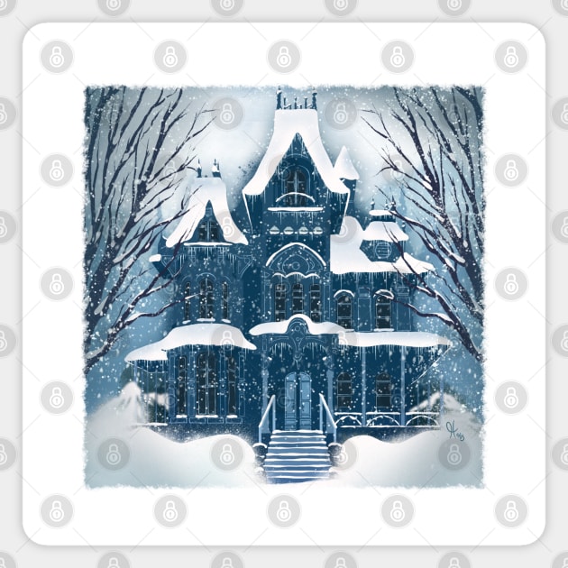 Winterized House Sticker by Hatfield Variety Store